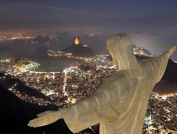 Christ the Redeemer watching over Rio de Janeiro